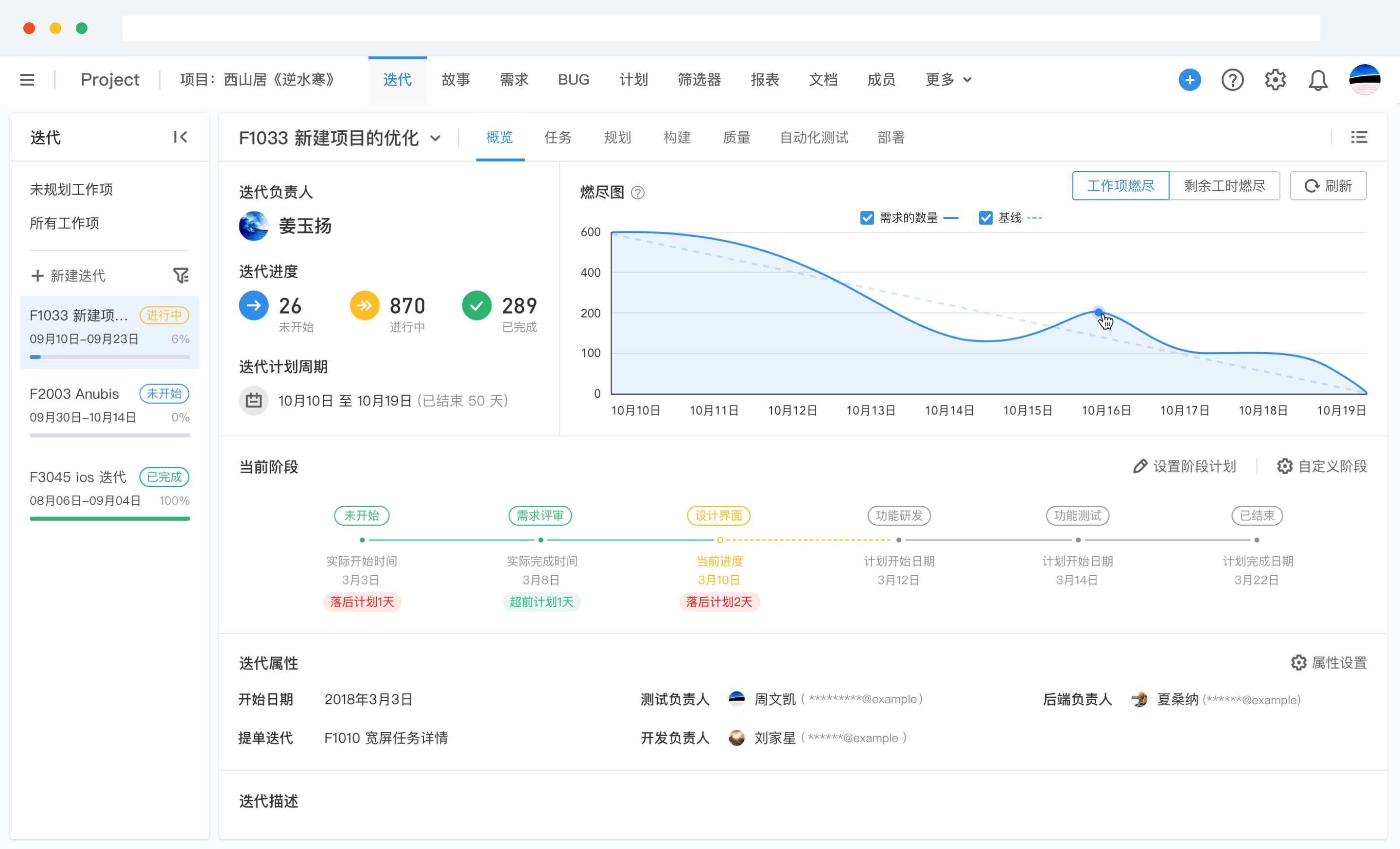 项目规划