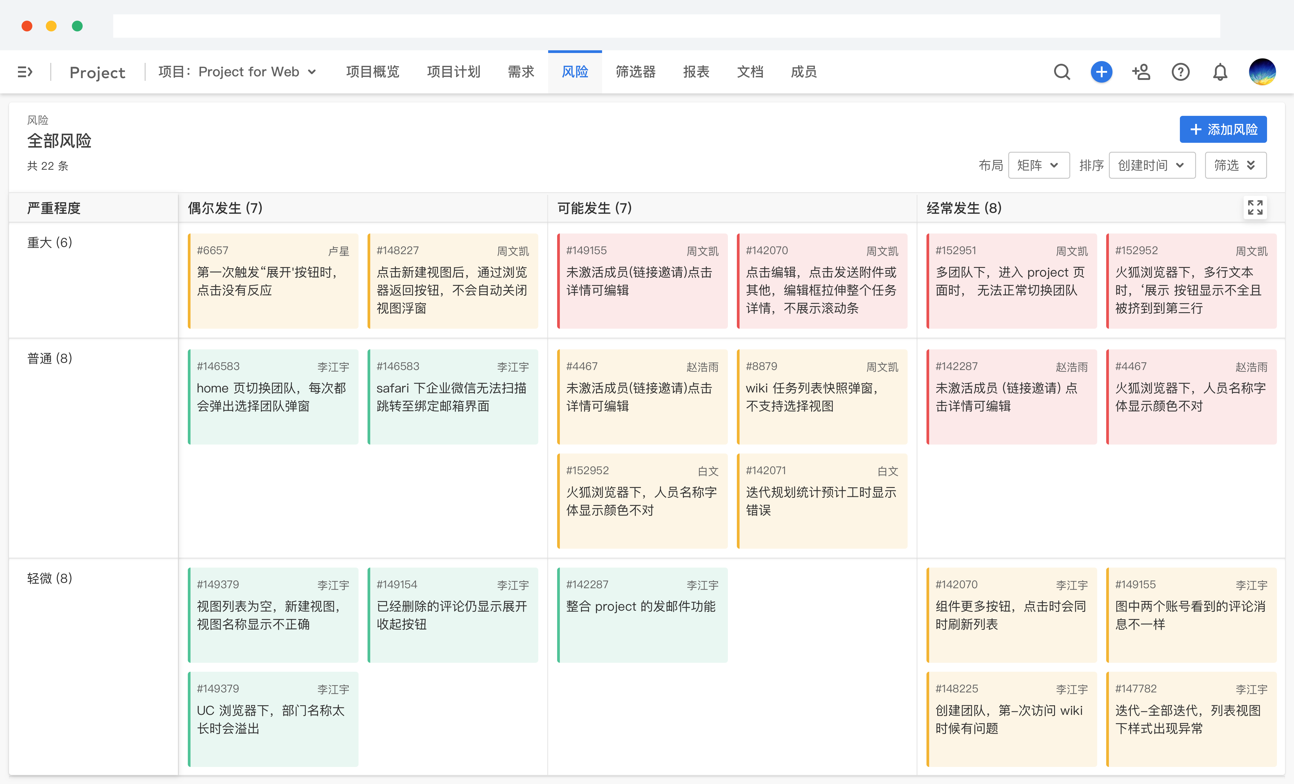 项目进度把控