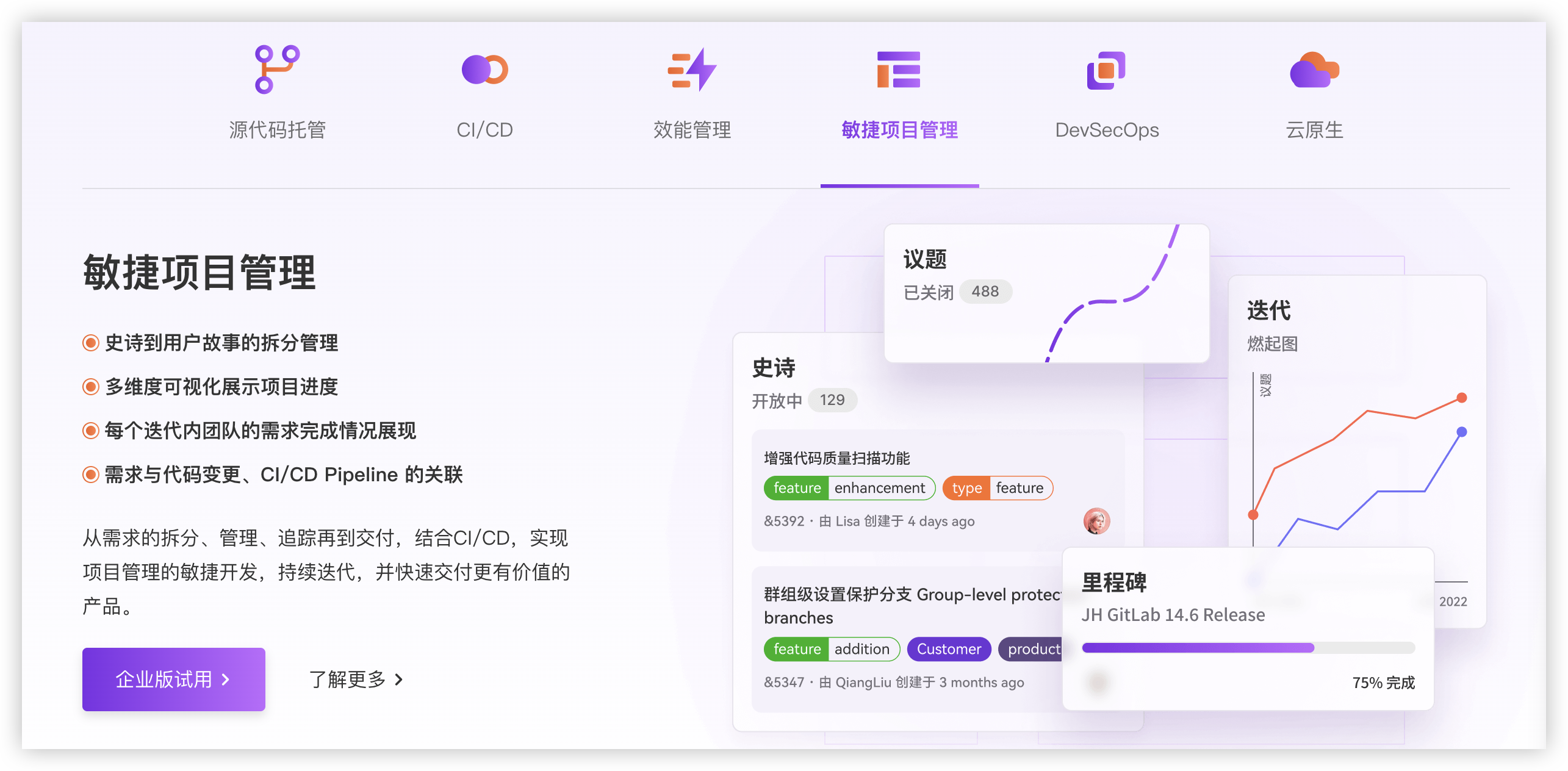 敏捷项目管理工具测评