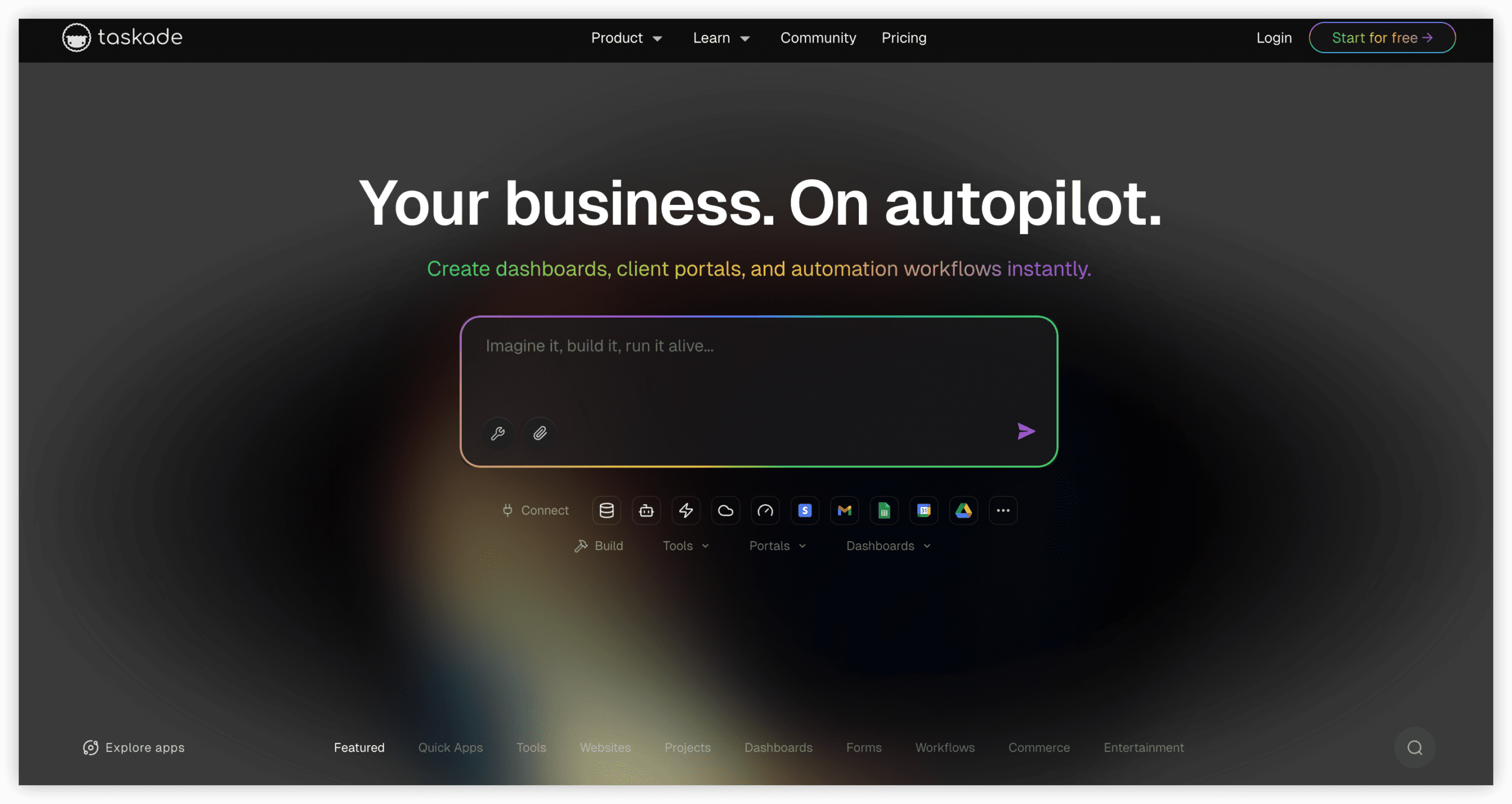 AI项目管理工具 Taskade 产品图