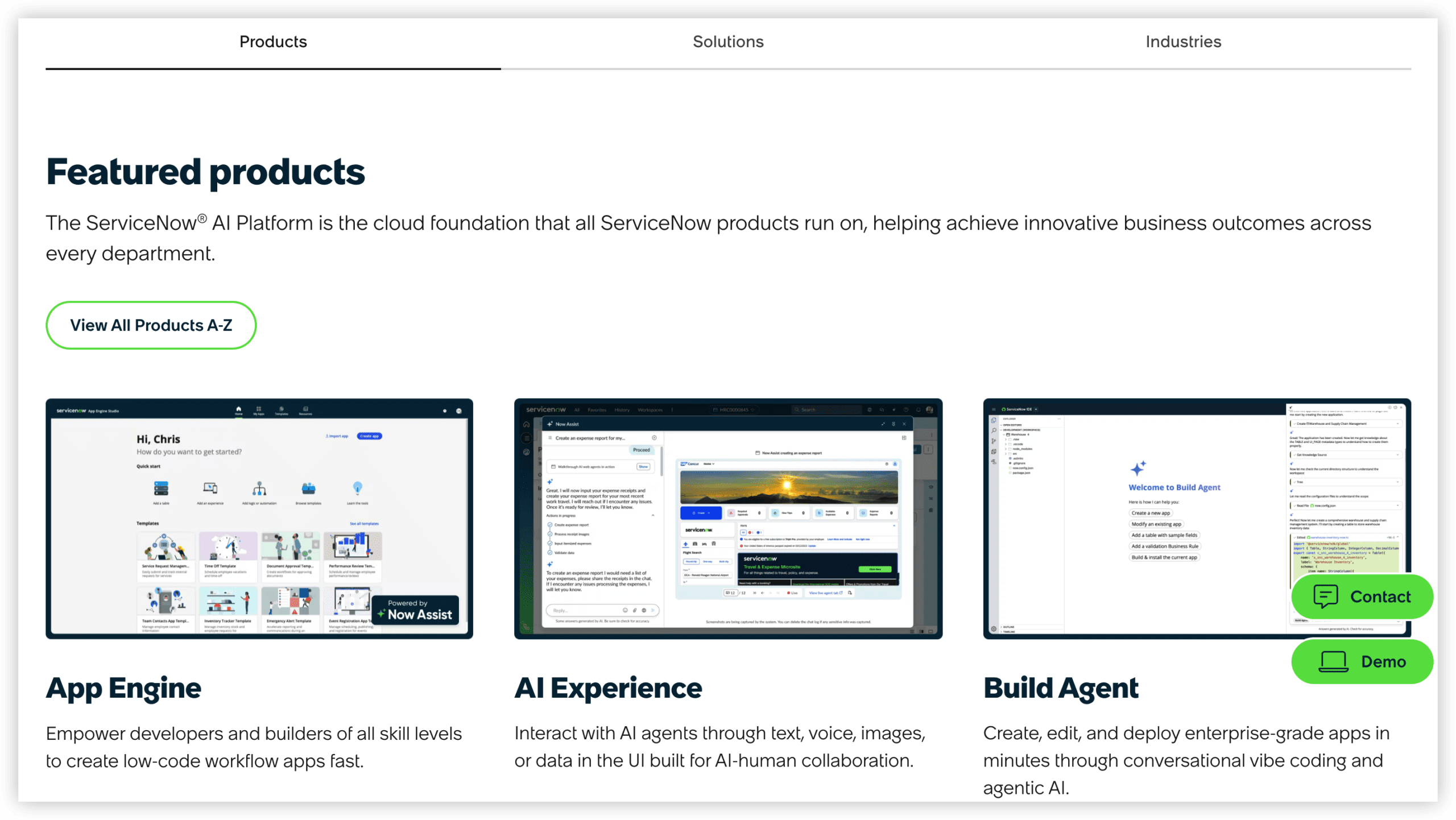 金融行业项目管理软件 ServiceNow 产品图