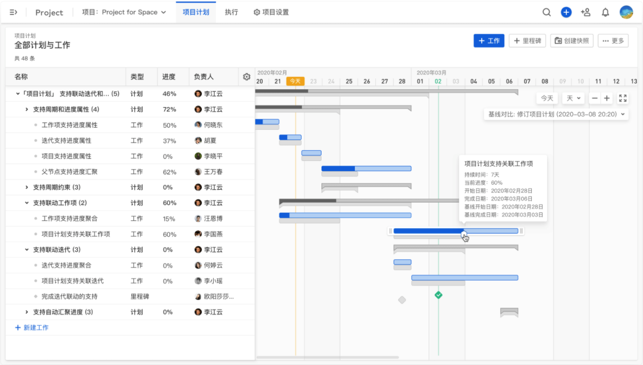 研发类项目计划